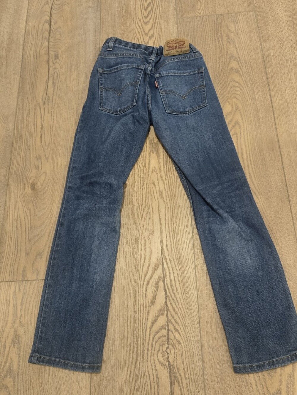 Levi's 511 Boy's Blue Straight Fit Jeans, Size 10R, W25, L26